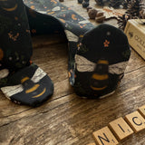 Dark Bee & Boo-tanicals Footed Romper