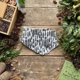 Among The Pines Dribble Bib