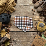 Autumn Plaid Dribble Bib