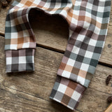 Autumn Plaid Harem Leggings
