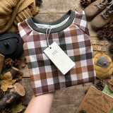 Autumn Plaid Short Set