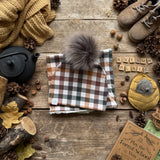 Autumn Plaid Printed Snood