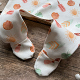 Beach Vibes Footed Romper | Ready To Post