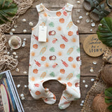 Beach Vibes Footed Romper | Ready To Post