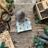 Beetles + Bugs Bobble Hat