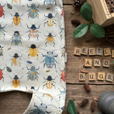 Beetles + Bugs Footed Romper