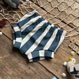 Navy Stripe Bloomers