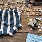 Navy Stripe Bloomers