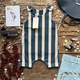 Navy Stripe Short Romper | Ready To Post