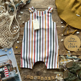 Boardwalk Stripe Short Romper
