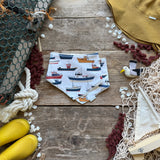 Boats Dribble Bib