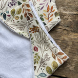 Botanical Sprigs Dribble Bib