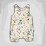 Botanical Sprigs Short Romper