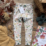 Botanical Sprigs Slim Leggings | Stock