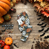 Pumpkin Patch (Lighter background) Slim Leggings | SALE