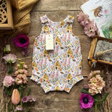 Busy Little Beehive Bloomer Romper