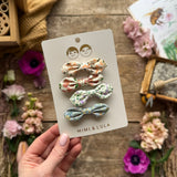 Flora Bow Clips