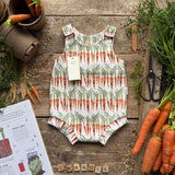 Carrot Row Bloomer Romper