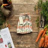 Carrot Row Short Set