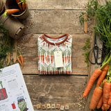 Carrot Row Short Set