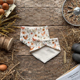 Chicken Meadow Dribble Bib | SALE