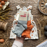Chicken Meadow Long Romper