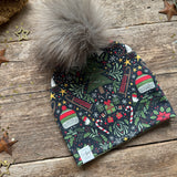 Christmas Samples 2-4 years | Bobble Hat | STOCK