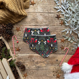 Christmas Night Dribble Bib