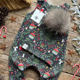 Christmas Night Bobble Hat