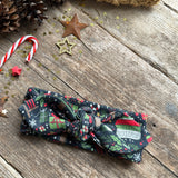 Christmas Night Knot Bow Headband