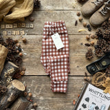 Cinnamon Check Slim Leggings