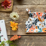 Clementine Blooms Knotted Hats