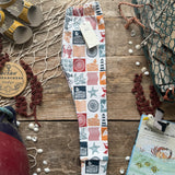 Coastal Stamps Slim Leggings