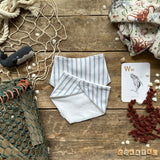 Coastal Stripe Dribble Bib | SALE