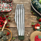 Courtside Stripe Long BeeJamas