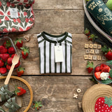 Courtside Stripe Short Set
