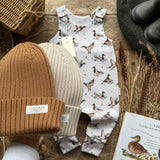 Cream Mallard Long Romper