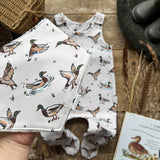 Cream Mallard Dribble Bib