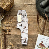 Cream Mallard Harem Leggings