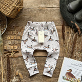 Cream Mallard Harem Leggings