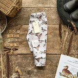 Cream Mallard Slim Leggings