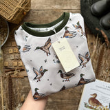 Cream Mallard Short Set