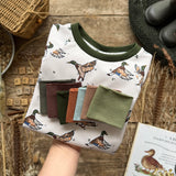 Cream Mallard Short Set