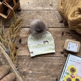 Spring Themed Bobble Hat | Sample SALE