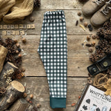 Evergreen Check Long BeeJamas