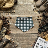 Evergreen Check Dribble Bib