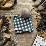 Evergreen Check Bobble Hat