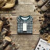 Evergreen Check Short Set