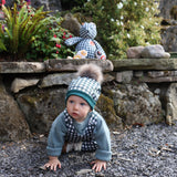 Evergreen Check Long Romper