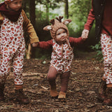 Cotton Rib Tights | Praline | LAST SIZES